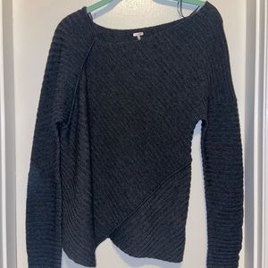 Free People Asymmetrical Sweater